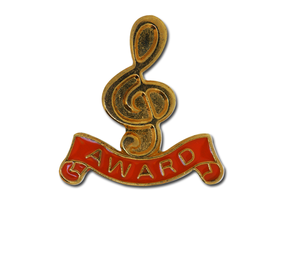 Award - Gold Clef Badge